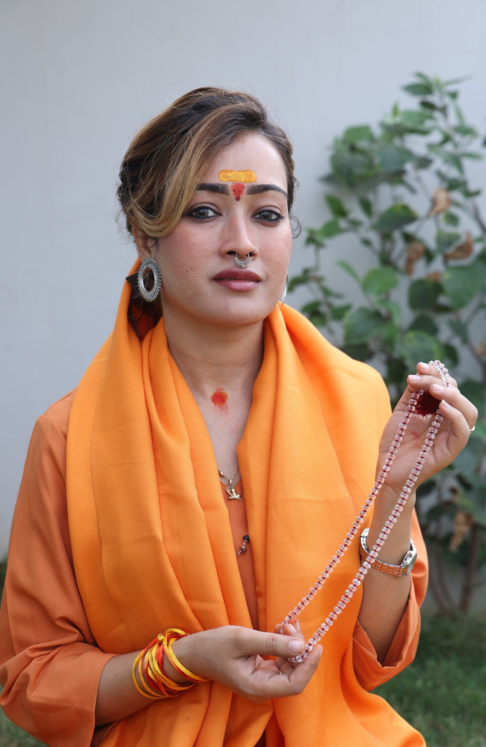 Sphatik Mala  – Abhimantrit Crystal for Peace & Positivity