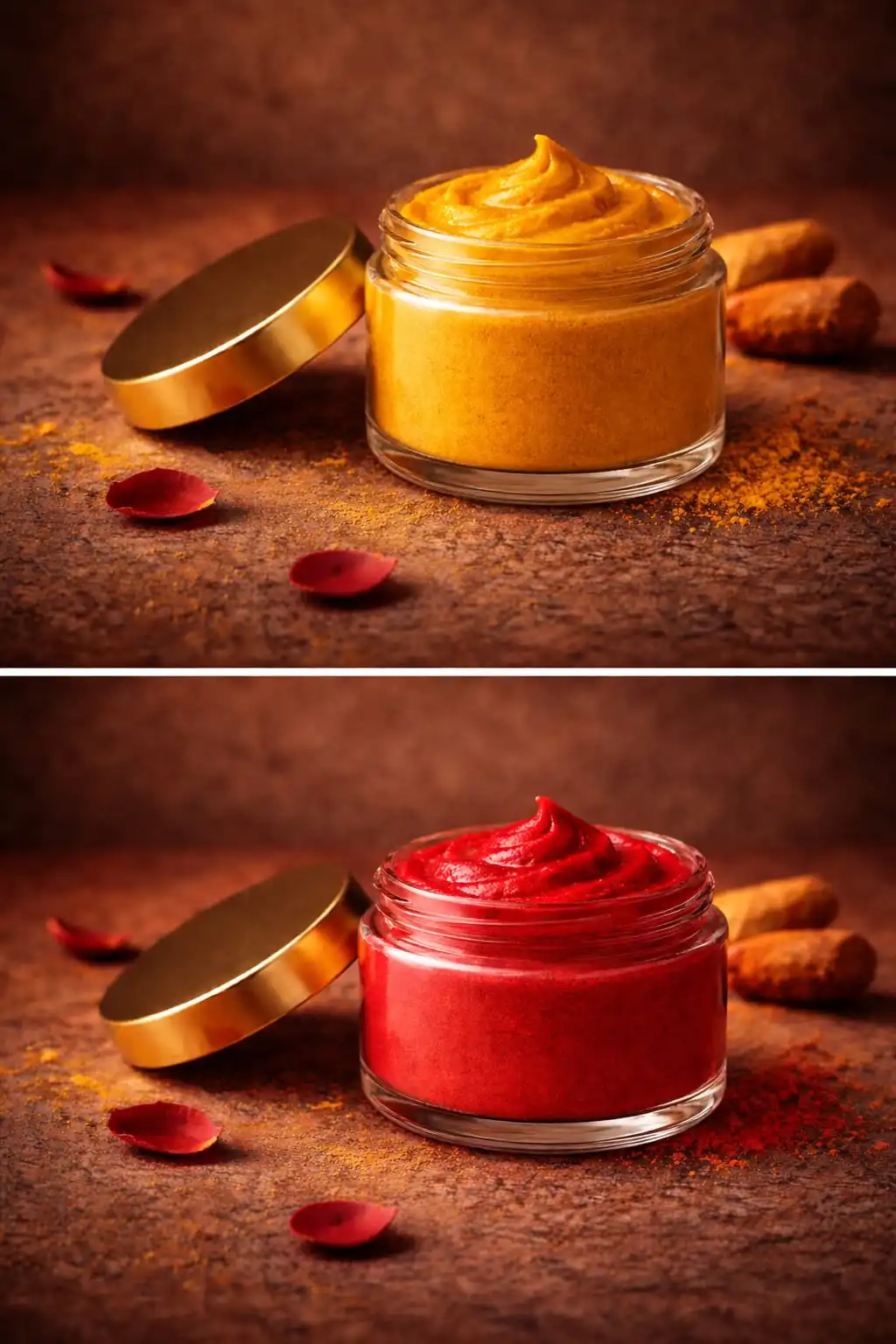 Pure Chandan – Yellow & Red Sacred Tilak for Puja