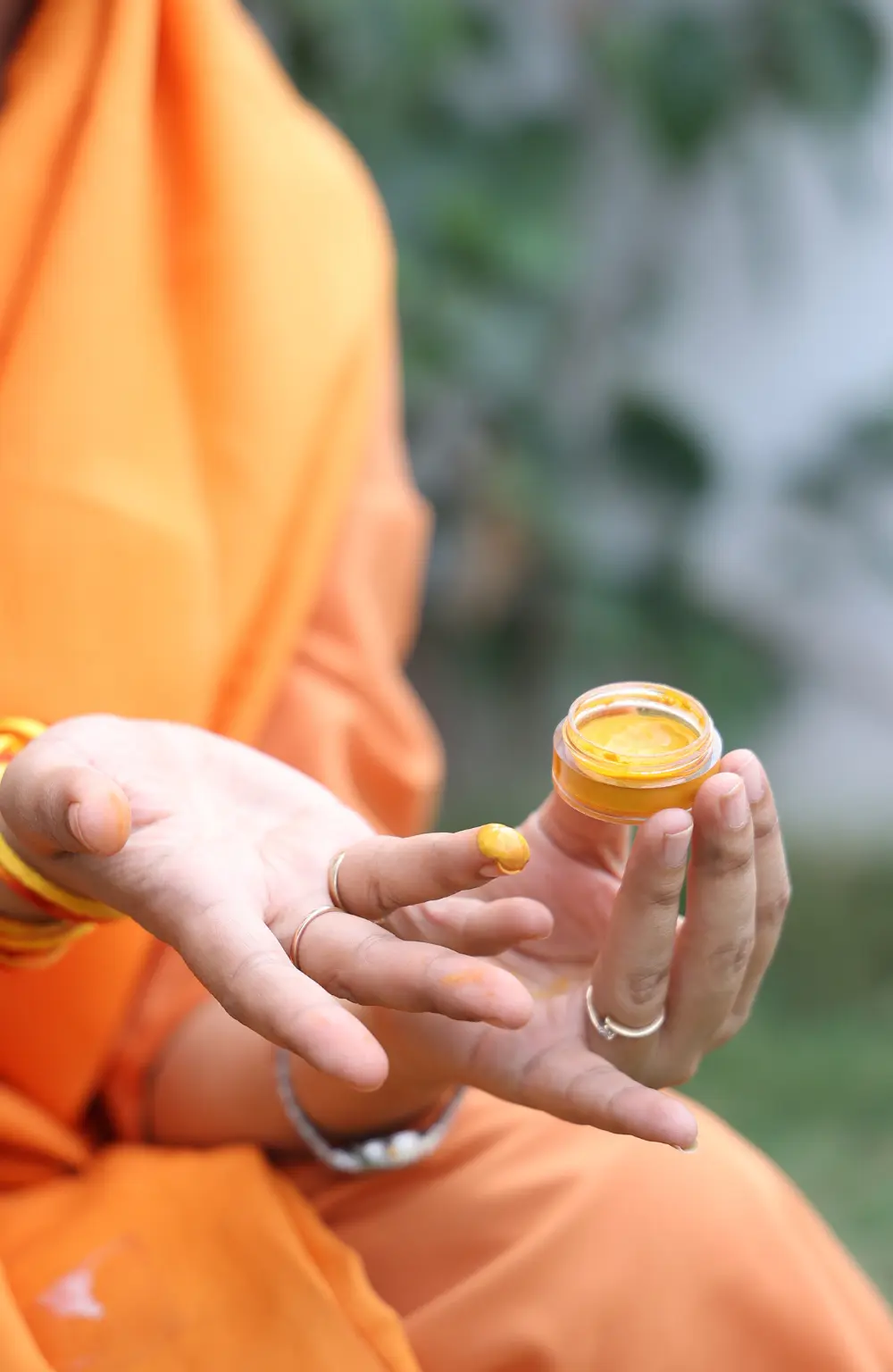 Pure Chandan – Yellow & Red Sacred Tilak for Puja